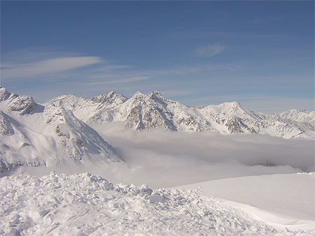 Vall�e sous la neige