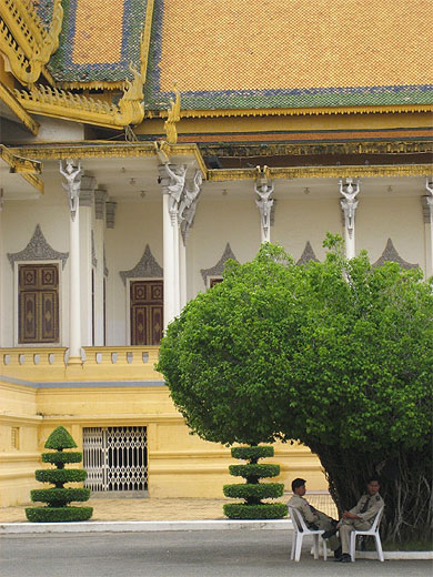 Gardes du Palais � Phnom Penh