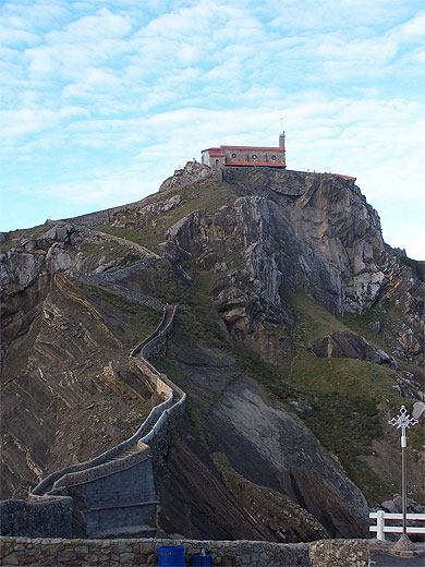 Les �scaliers de Gaztelugatxe
