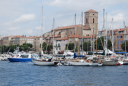 Dans le port de La ciotat