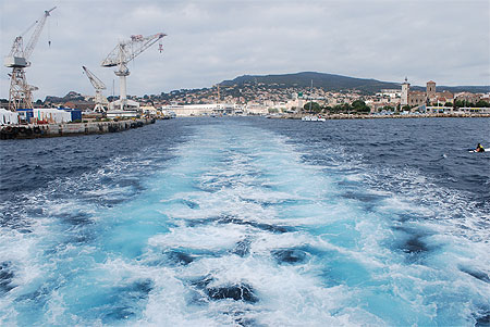 Sortie de port de La Ciotat