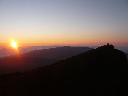 Lever de soleil � 3000m