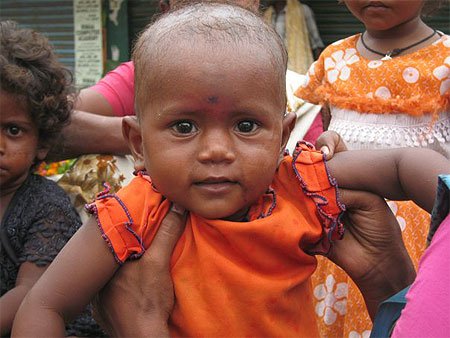 Enfant tamoul 
