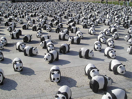 Expo "1600 pandas � Grenoble"