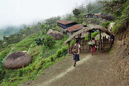 Entr�e d'un village