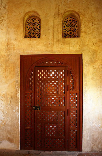 D�tail d'une porte