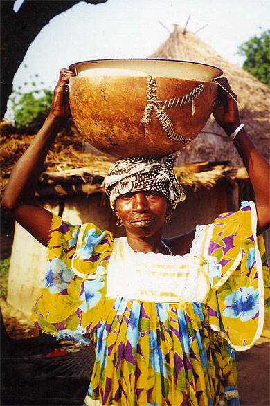 Sc�ne quotidienne du village