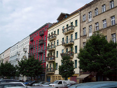 Fa�ades de Prenzlauer Berg
