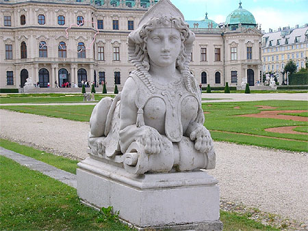 Jardin au chateau du Belv�d�re