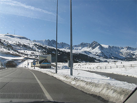 En quittant Andorre