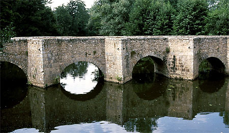 Le pont de Gourg�