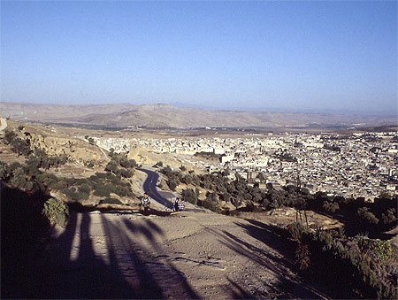 Vue sur F�s et la colline