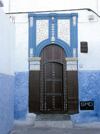 La porte de Dar Baraka dans la casbah des oua�das