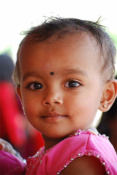 P'tite fille indienne