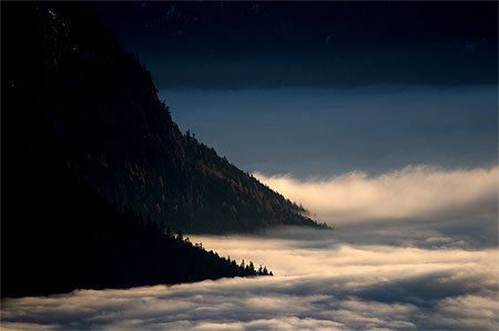 Au dessus des nuages