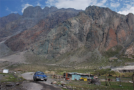 Dans les Andes...