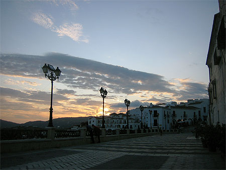 Coucher de soleil � Frigiliana