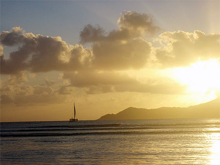 Coucher de soleil
