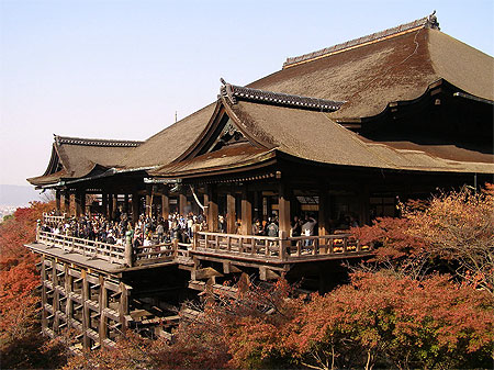 Kyoto - Le temple bouddhiste de Kiyomizu-Dera