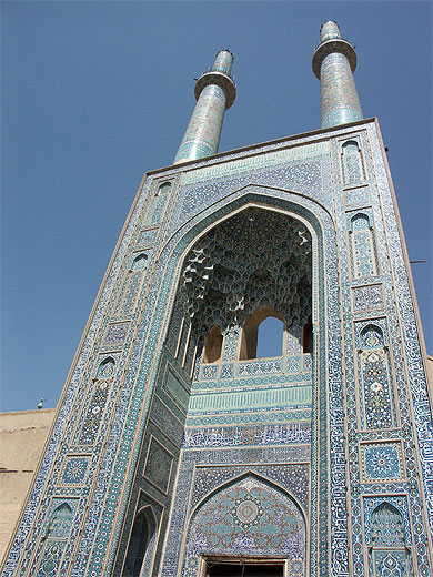 Yazd : mosqu�e du Vendredi