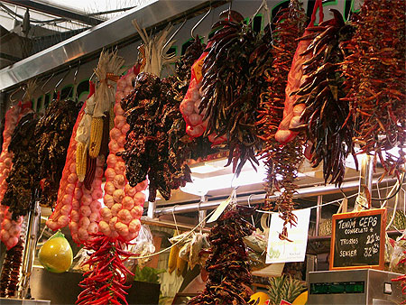 Barcelone : march� de la Boqueria