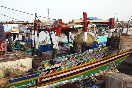 Dans le port d'Hodeida