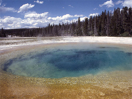 Beauty Pool et ses couleurs changeantes