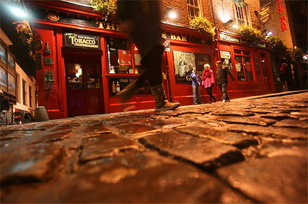 Les pav�s du Temple Bar