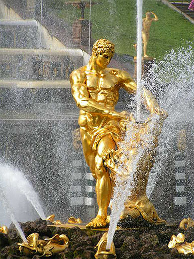 Les fontaines de Peterhof