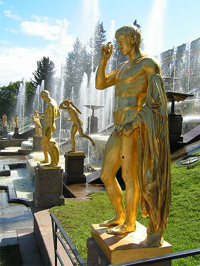 Les fontaines de Peterhof