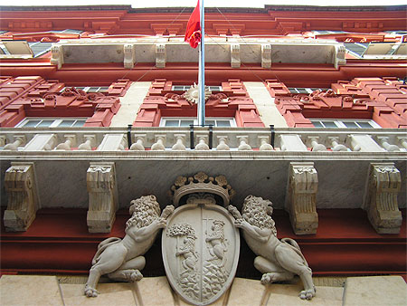Un palais de la via Garibaldi � G�nes
