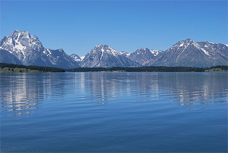 Lac du Grand Teton national park