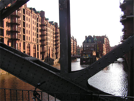 Hambourg quartier des entrepots