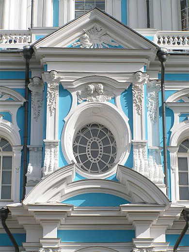 Cath�drale de Smolny style baroque