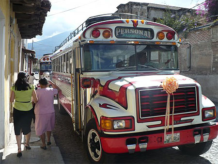 Chicken Bus � Antigua