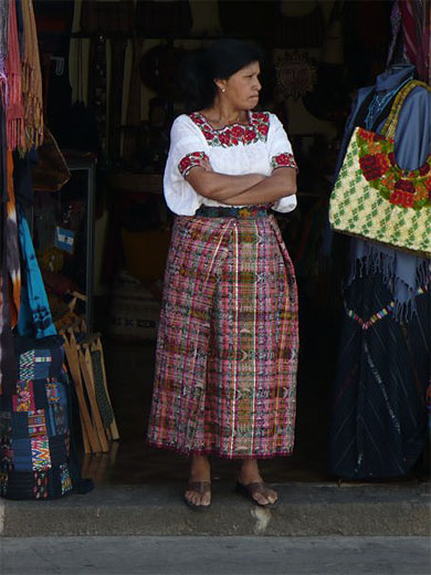 Vendeuse � Antigua