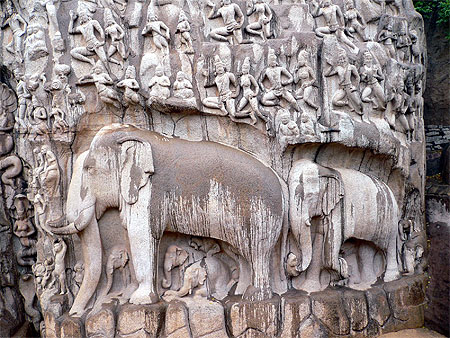 D�fil� d'�l�phants aux oreilles d�coup�es