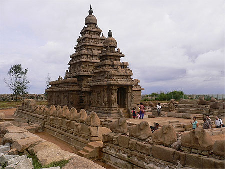 Le temple du rivage � Mamallapuram