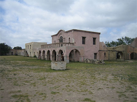 D�cor du film Alamo, la mission