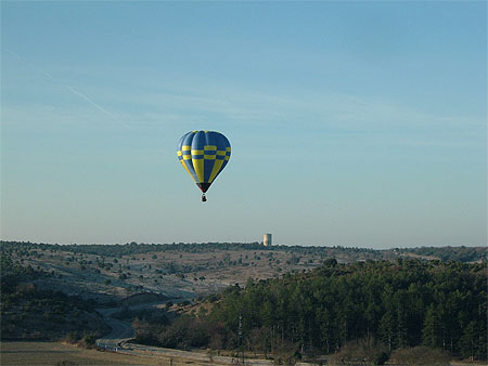 Lussan en ballon