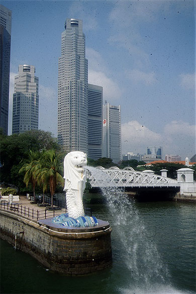 Merlion Singapour