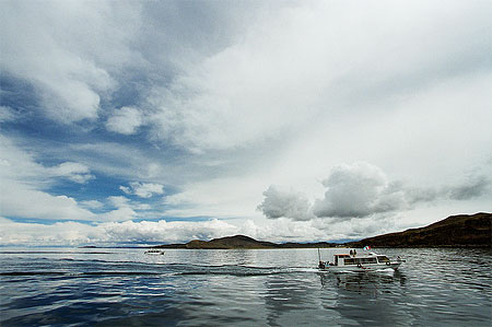 En revenant des Uros