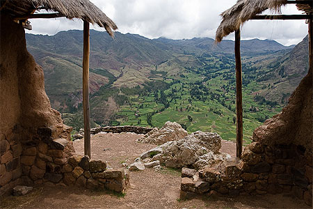 Du haut de Pisac