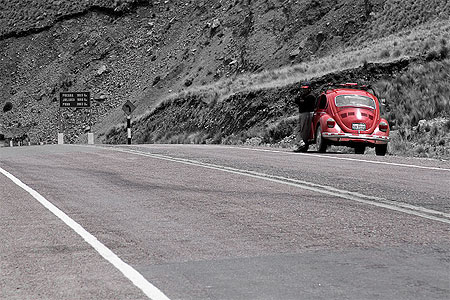 Sur la route de Puno