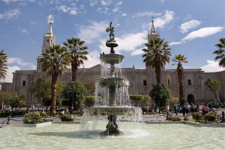 La place principale d'Arequipa