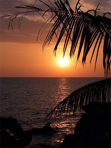 Sunset sur Phu Quoc
