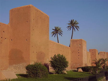 Les remparts de marrakech
