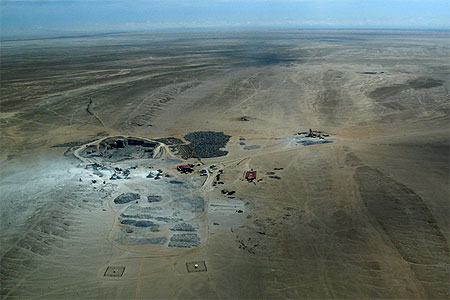 Mine dans le d�sert du namib