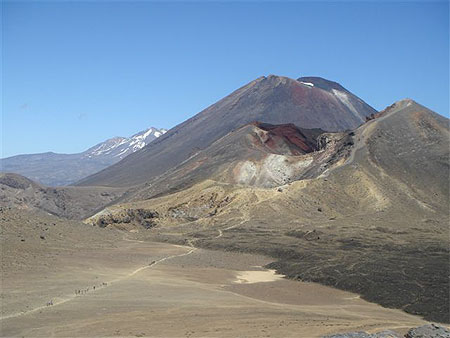 Treck entre les volcans...