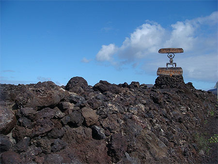 Entr�e du Parque nacional de Timanfaya